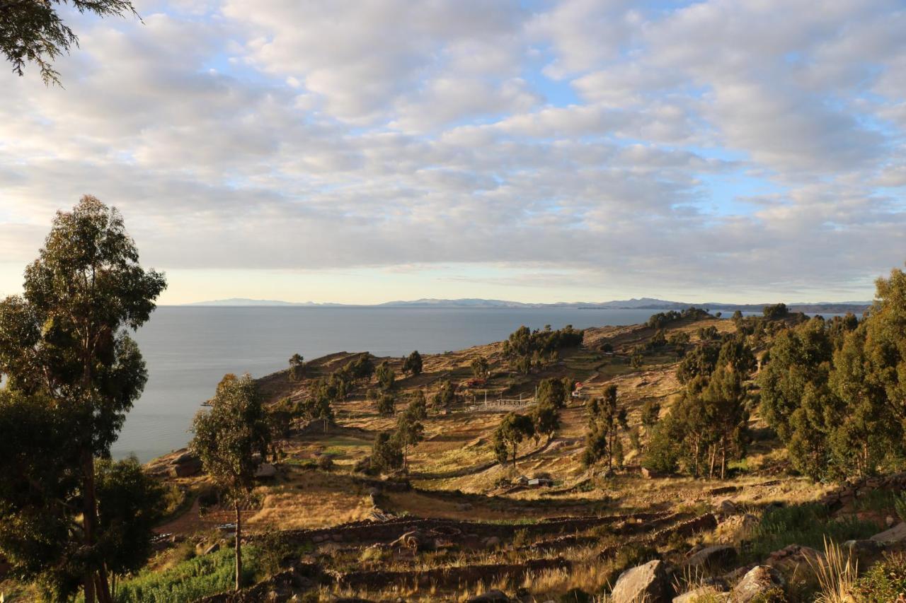 Inka Lake Taquile Lodge Huillanopampa Exterior foto